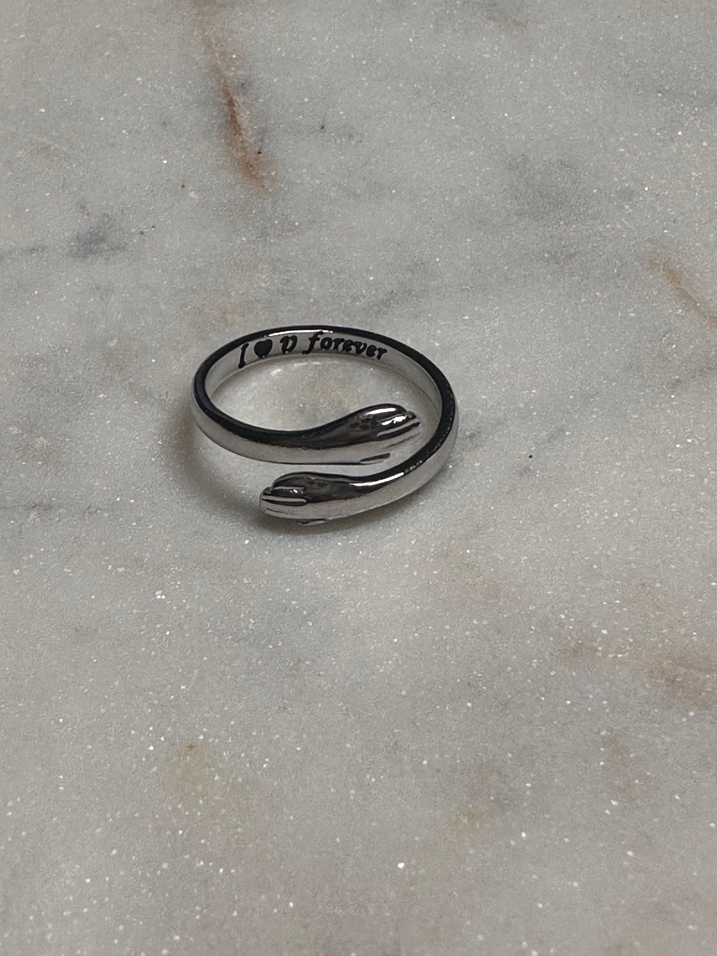 I love you forever ring