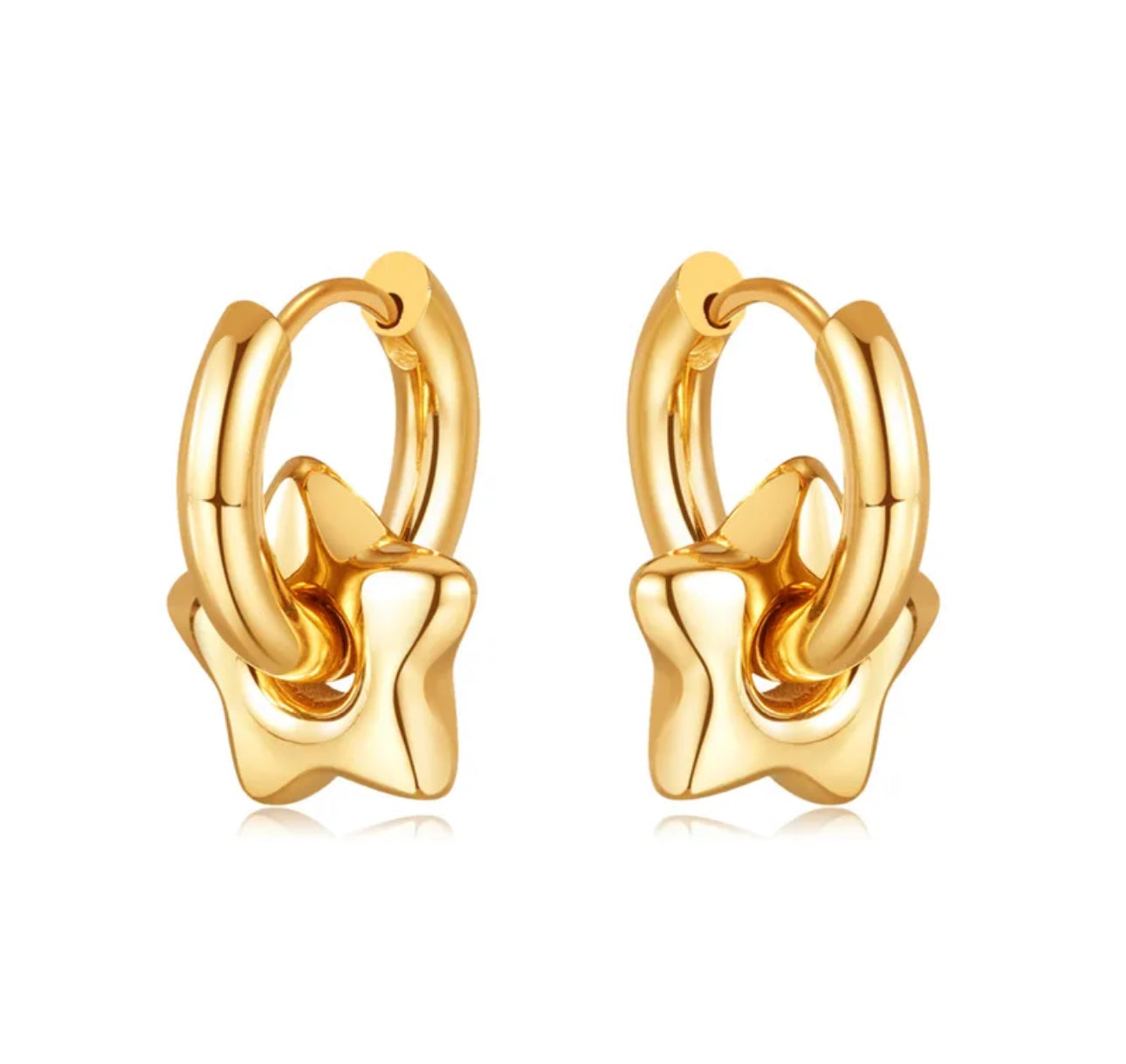 Chunky STAR Earrings