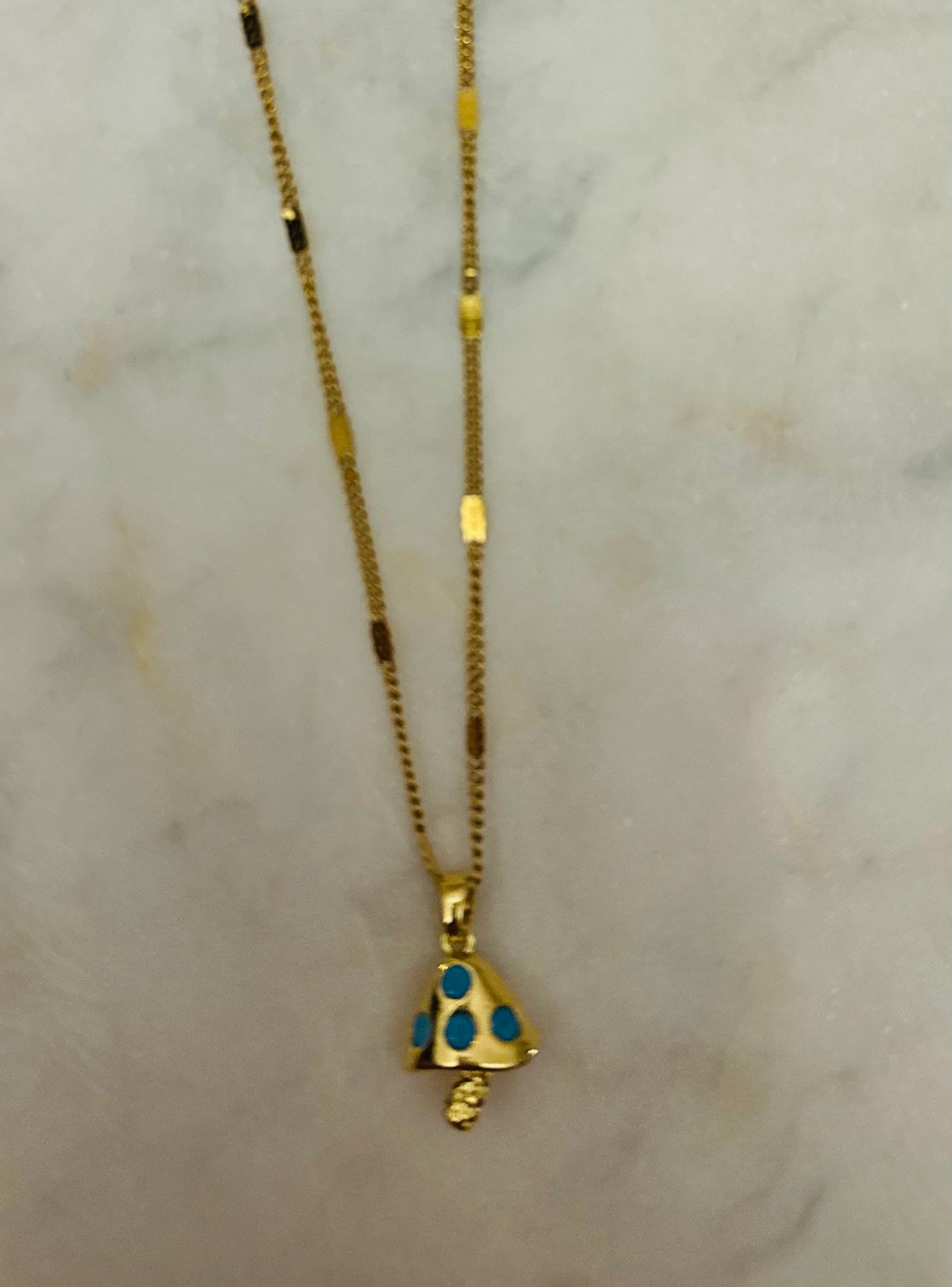 Mushroom Necklace