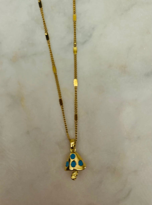 Mushroom Necklace
