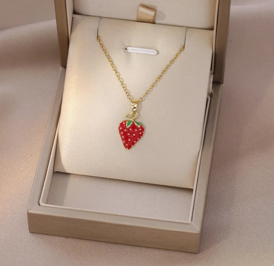 Strawberry Necklace