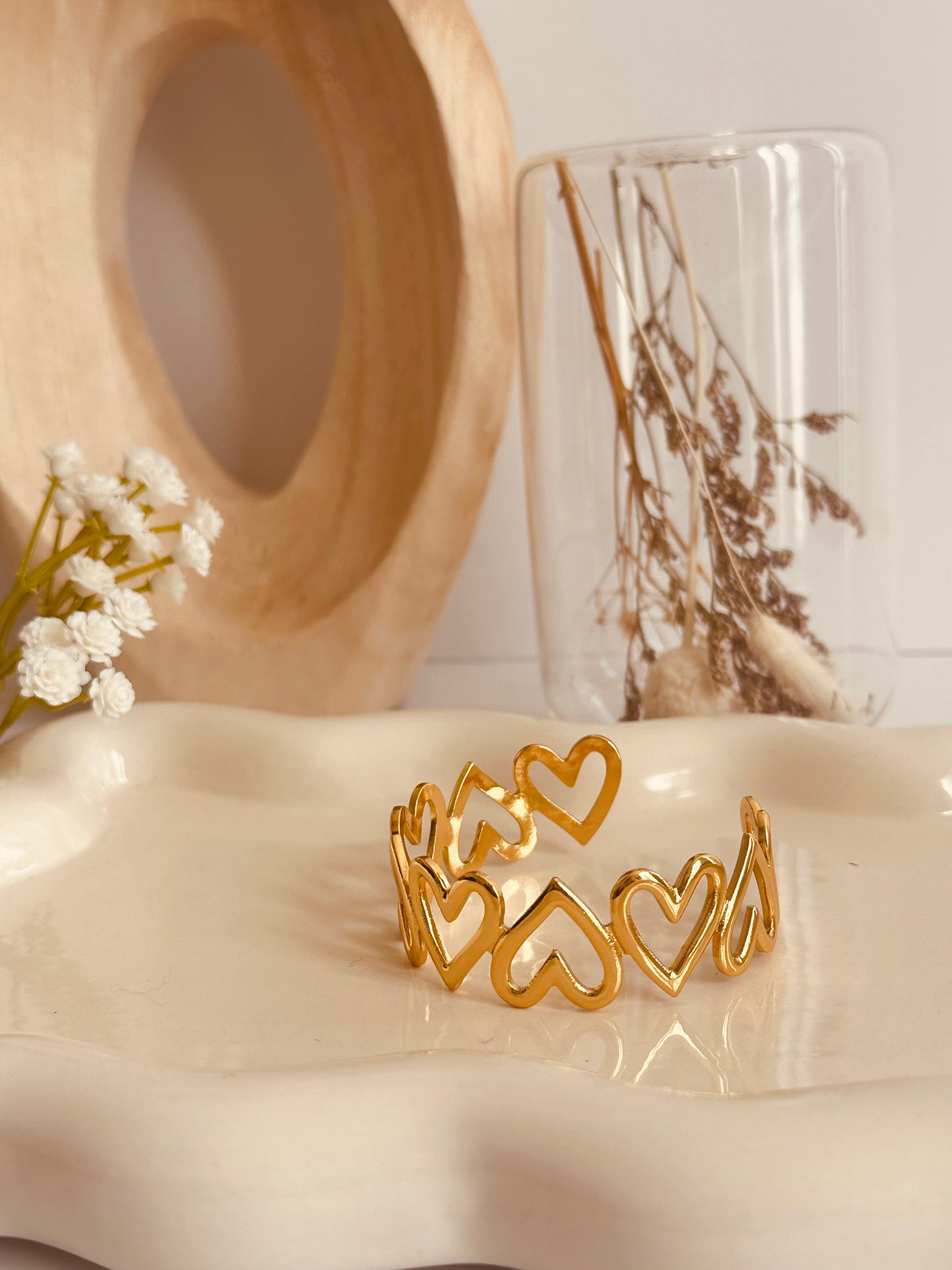 Hearts Bangle