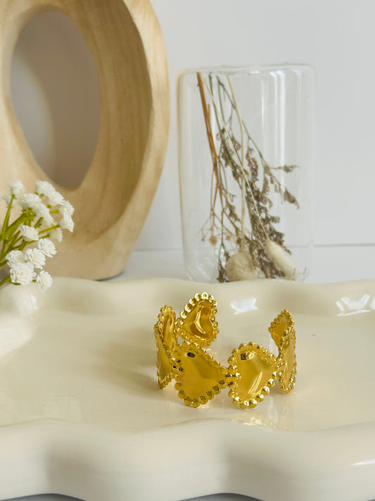 Lovely Heart Bangle